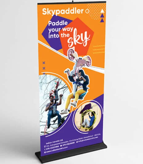 Sky Paddler graphic design project