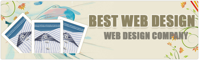 Applying the best design with Web design company India