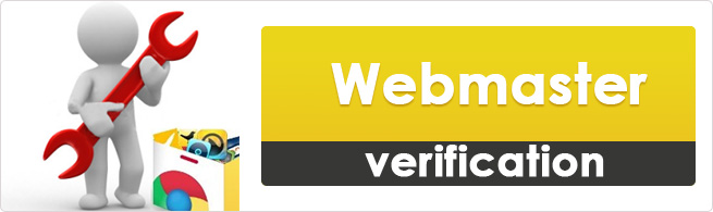 Webmaster verification- must need for a website