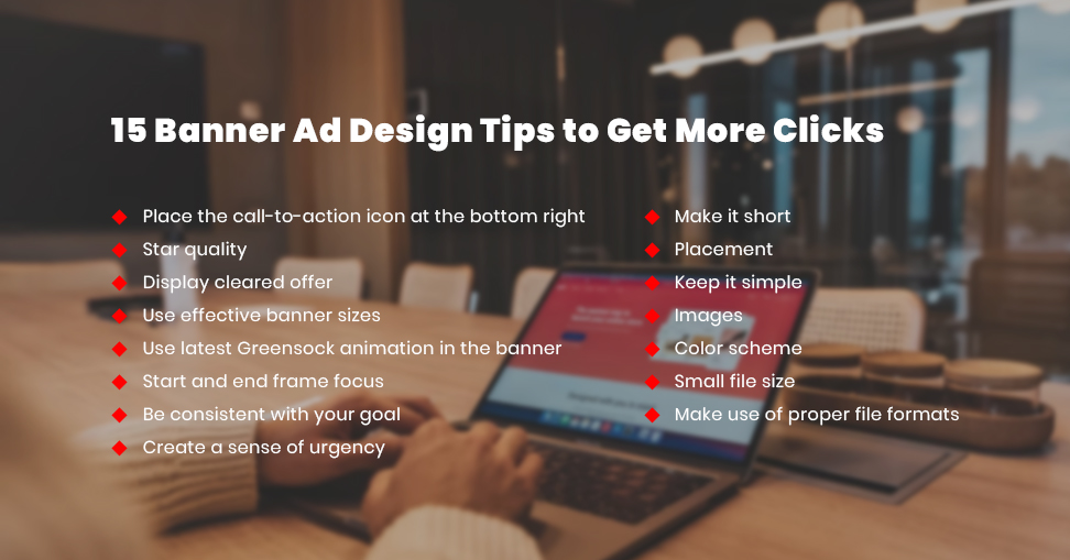15 Effective Tips For Banner Ad Design to Get More Clicks