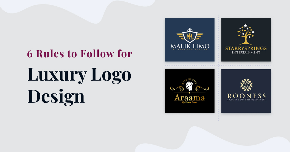 The 6 Rules to Follow for creating a stunning luxury logo design