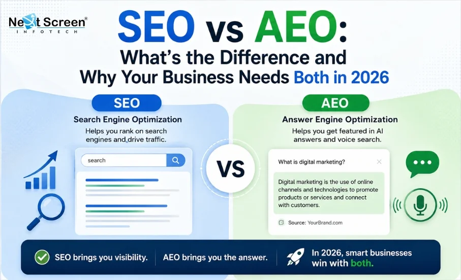 SEO vs AEO: What’s the Difference and Why Your Business Needs Both in 2026