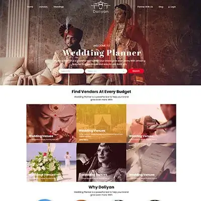 Doliyan Website Design