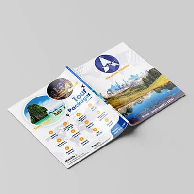 ask abong tourism brochure cover design