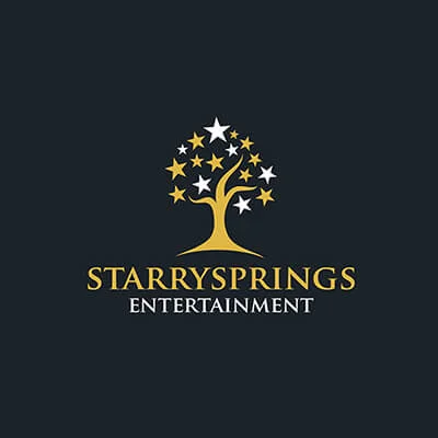 Starrysprings Entertainment Logo Design