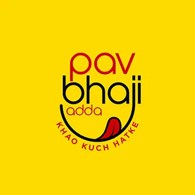 Pav Bhaji Adda Logo Design